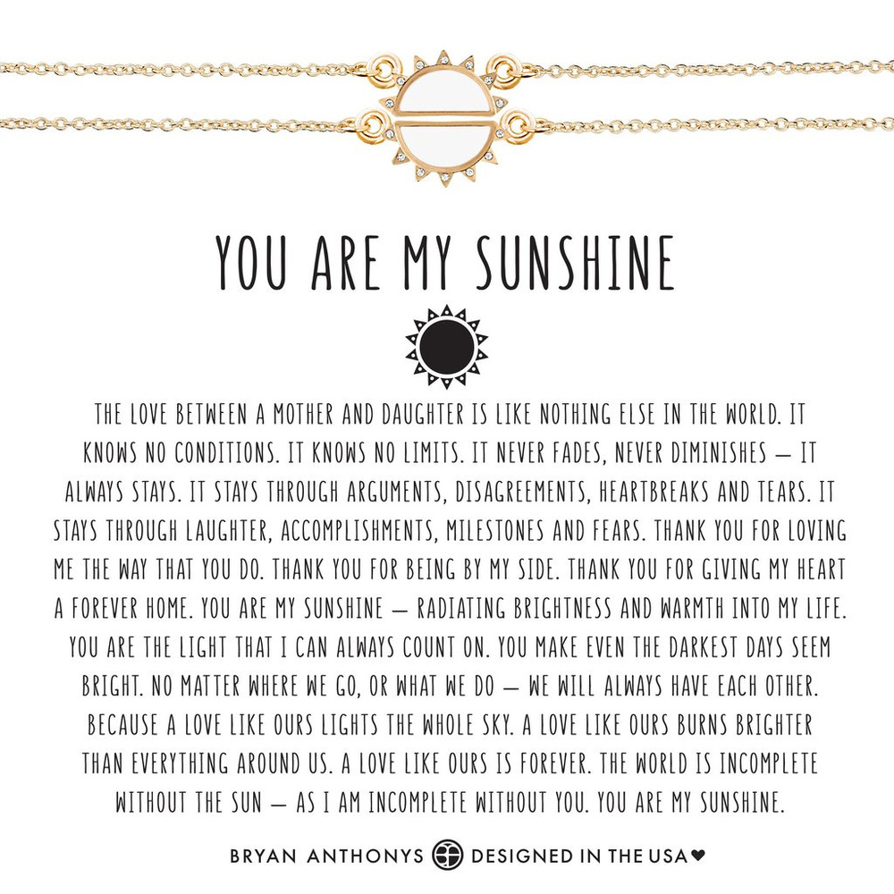 Bryan Anthonys You Are My Sunshine Set
